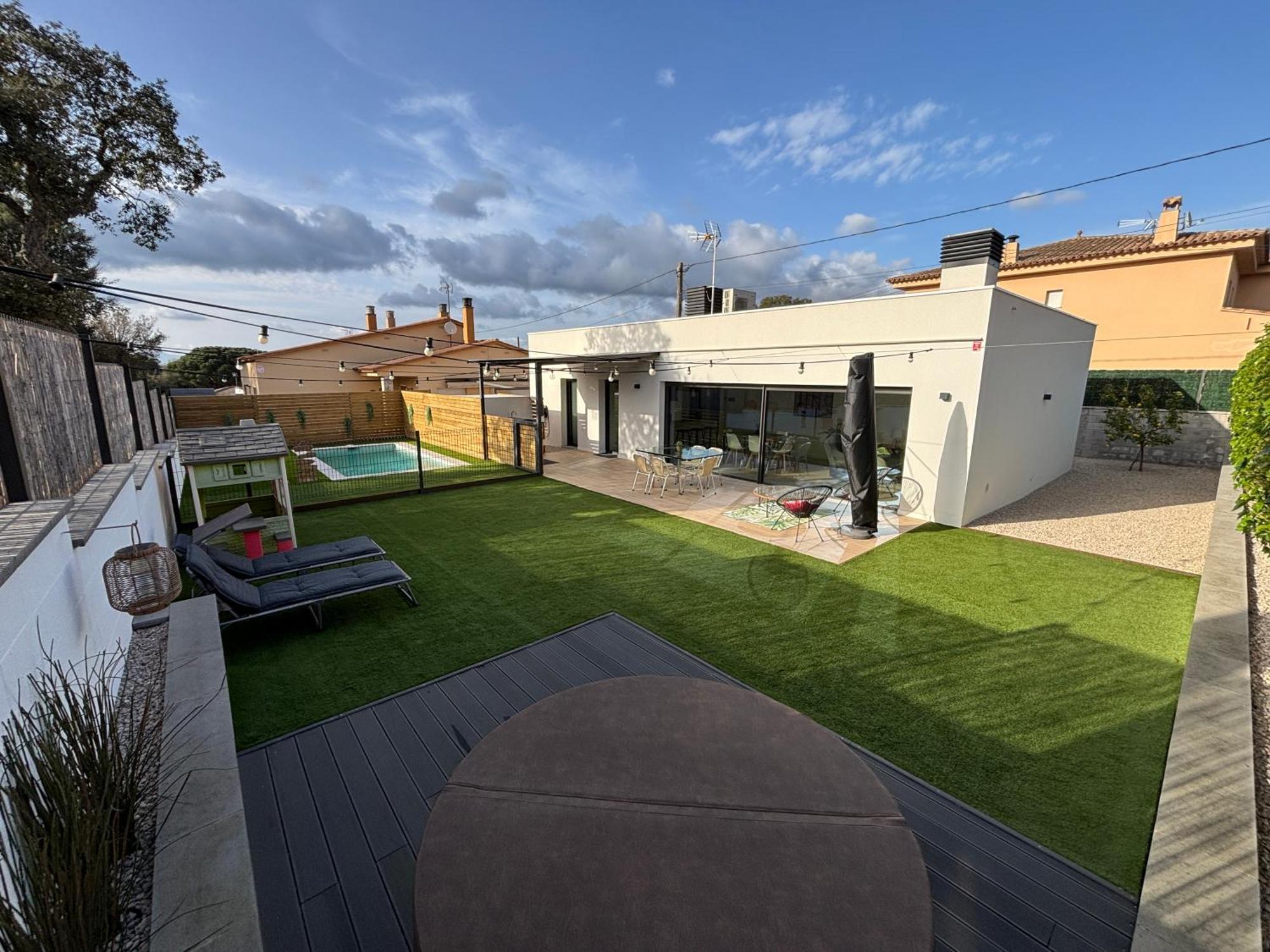 Espectacular Casa En Llagostera - Costa Brava, Con Piscina Extérieur photo